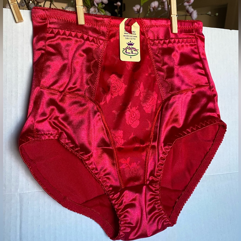 NWT- VTG Anne Marie high waisted girdle granny panties